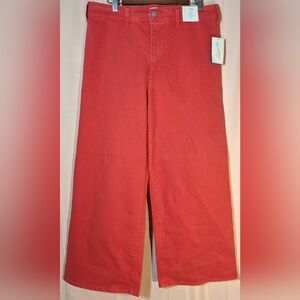UNIVERSAL THREAD Red Sailor Wide Leg Pants